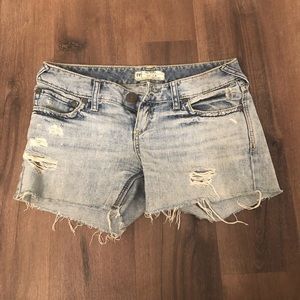 Free people denim shorts